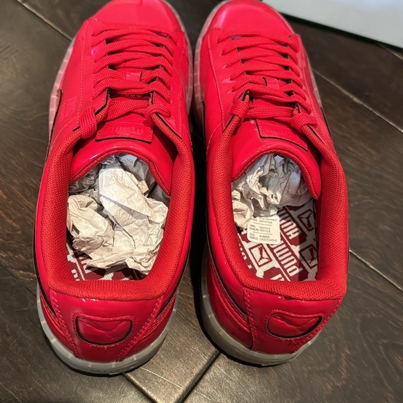 Puma Basket Patent Ice Fade men’s Barbados cherry NIB 9.5 - Picture 7 of 9